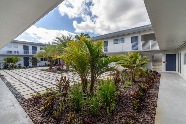 Newly redesigned courtyard - Prestige Stone