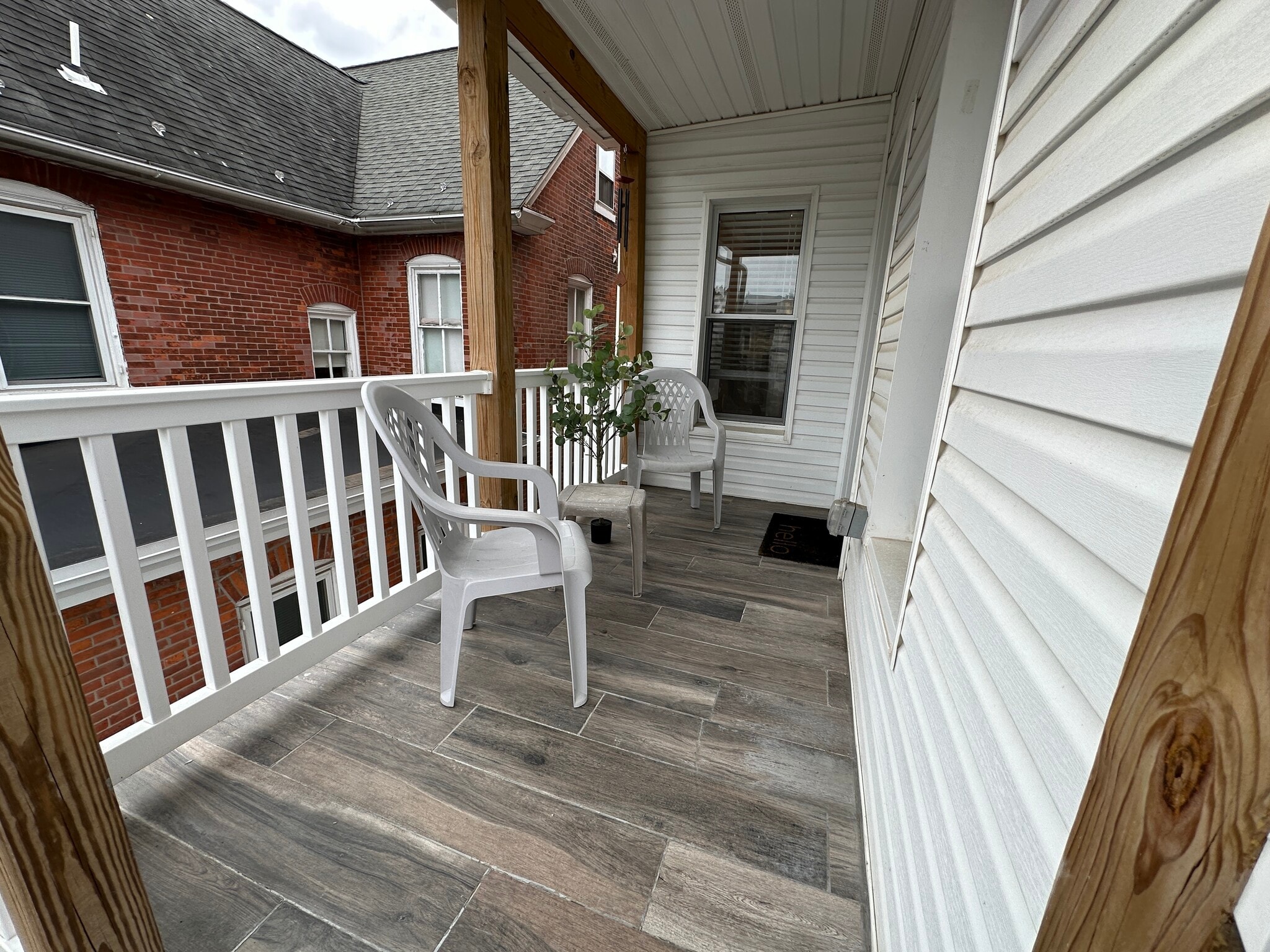 Back porch - 115 Susquehanna Ave