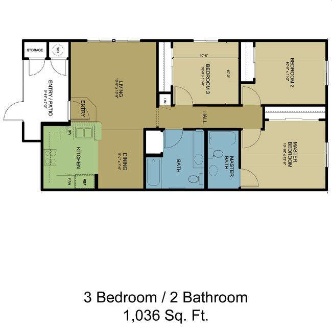 3BR/2BA - Forestwood at Folsom