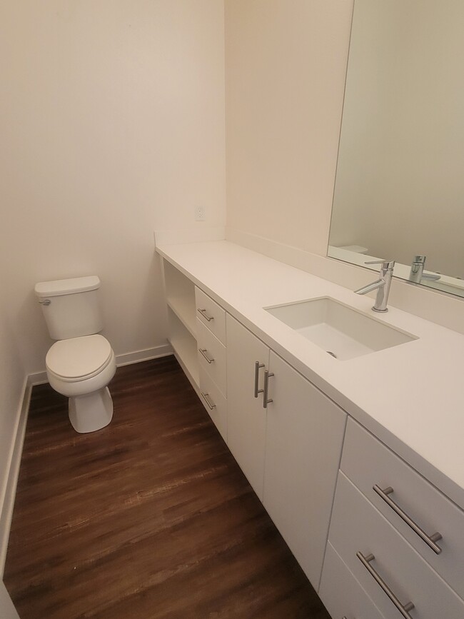 Half bath on first floor - 63 Finch