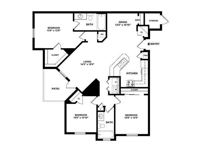 Floorplan - Cortland at Twin Creeks