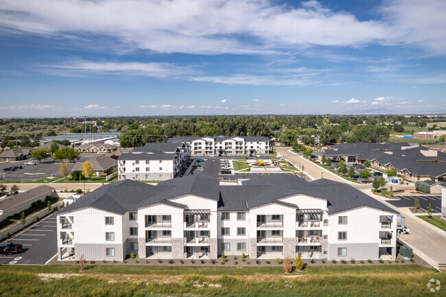 Aerial North - Stone Creek Apartments