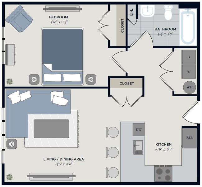 Floorplan - The Anchorage on Kelly