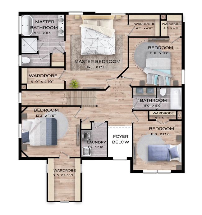 Floorplan - Overlook at Mill Creek