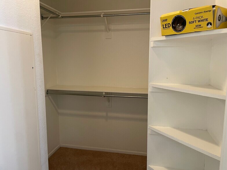 Walk in closet in bedroom - 2800 Keller Dr