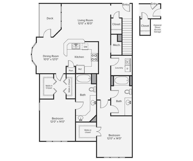 Floorplan - Avalon Bear Hill