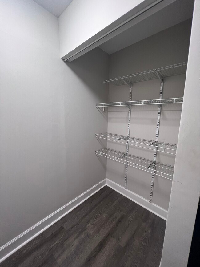 Master Bathroom storage to left of Vanity - 160 N Peace Haven Rd
