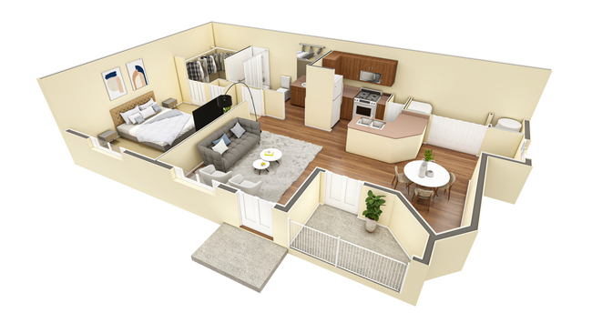 Floorplan - Springs at Palma Sola Apartments