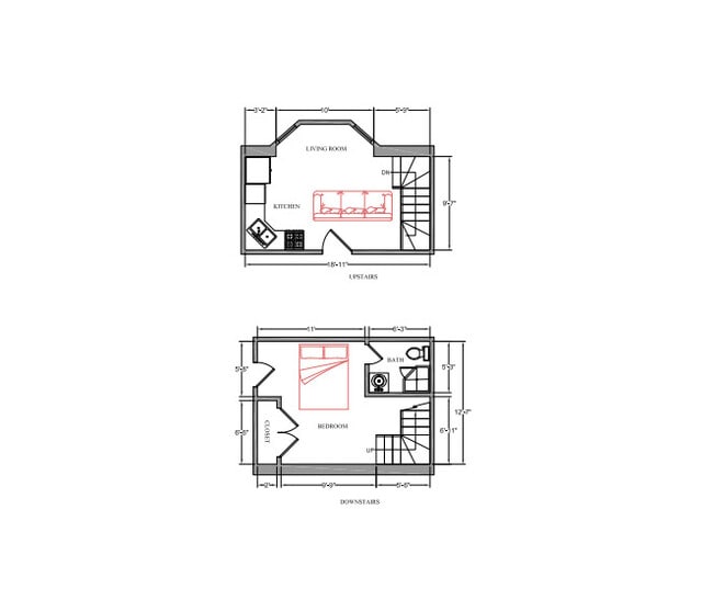 Floorplan - The Suites at 904 Saint Paul