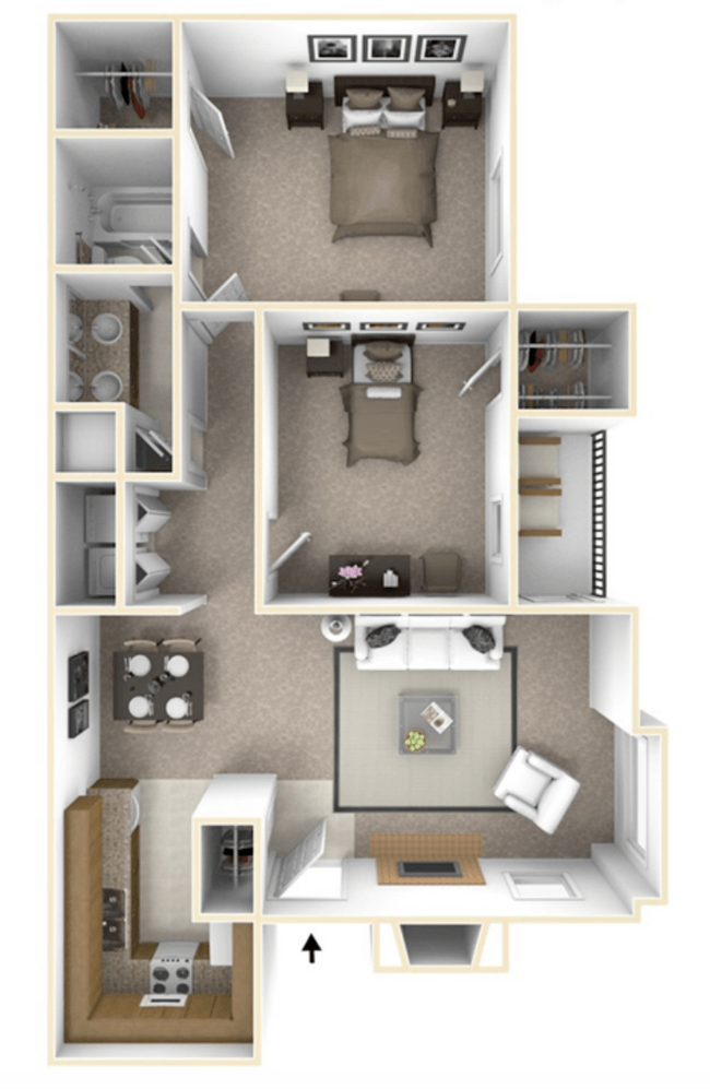 Floorplan - Fielders Glen Apartments (OLD)