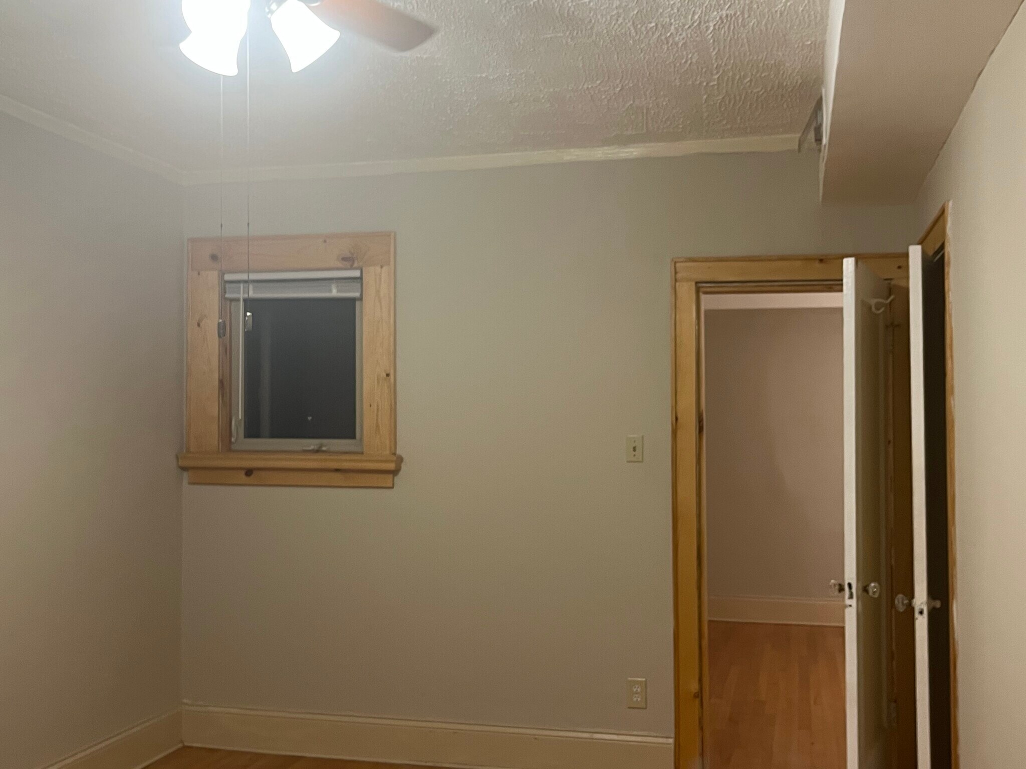 Rear Bedroom is 18X20 with 4 windows- the smaller one here - 7619 S Phillips Ave