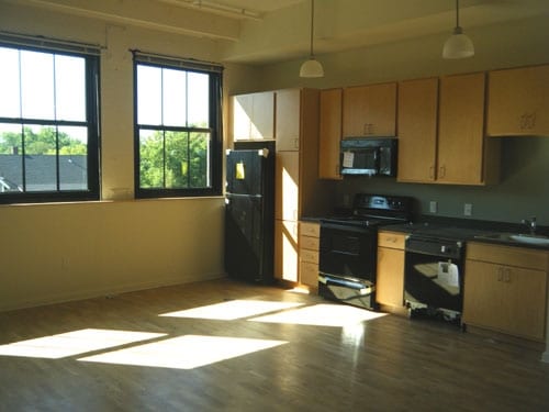 Kitchen - Clark Biscuit Apartments