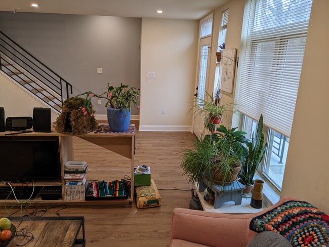 Living Room to Stairs (Great Light for Plants) - 225 W Pastorius St