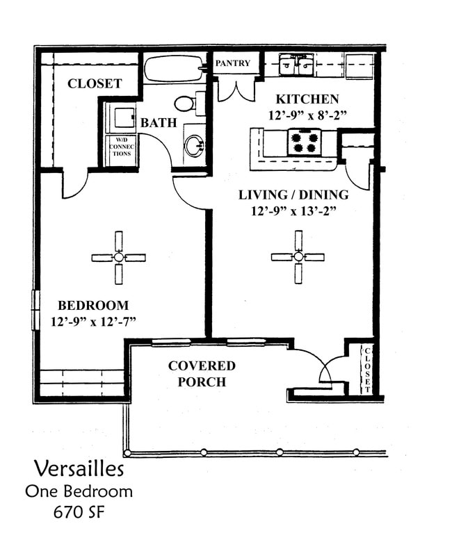 Floorplan - Versailles - Office Condos