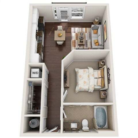 Floorplan - Bradford Place Apartments