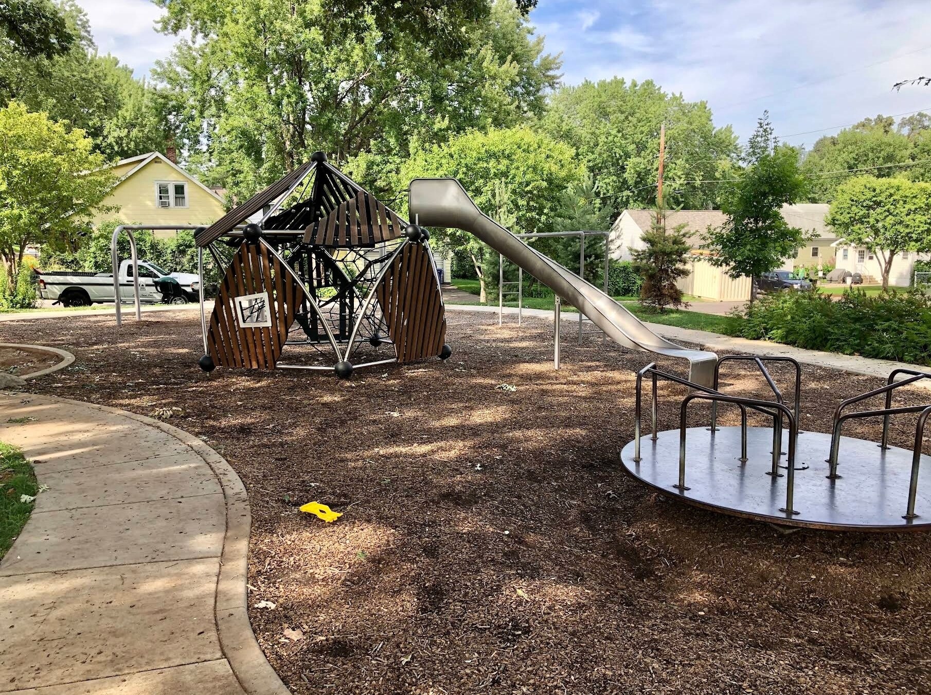 Remodeled park across street. - 797 Clayland St