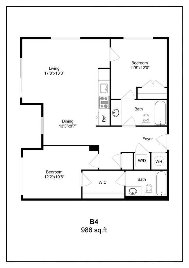 Floorplan - MDXL Flats