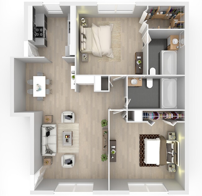 Floorplan - The Miranda on Central & Pipeline