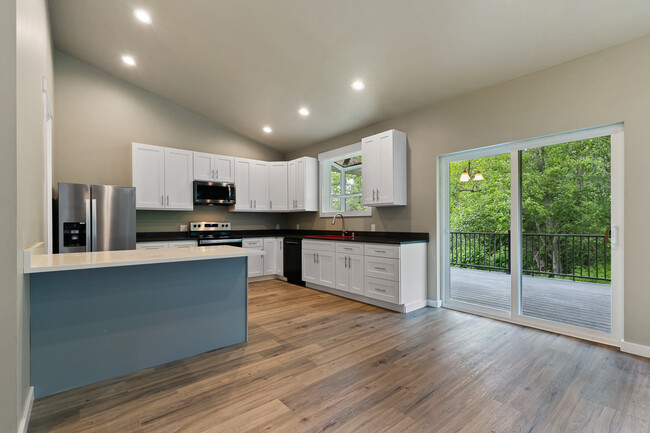 Kitchen and Back Patio - 1563 Mt Baker Hwy
