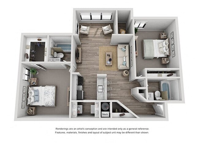 Floorplan - Compass at City Center