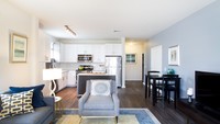 Open layouts with flexible living spaces - Modera Natick Center