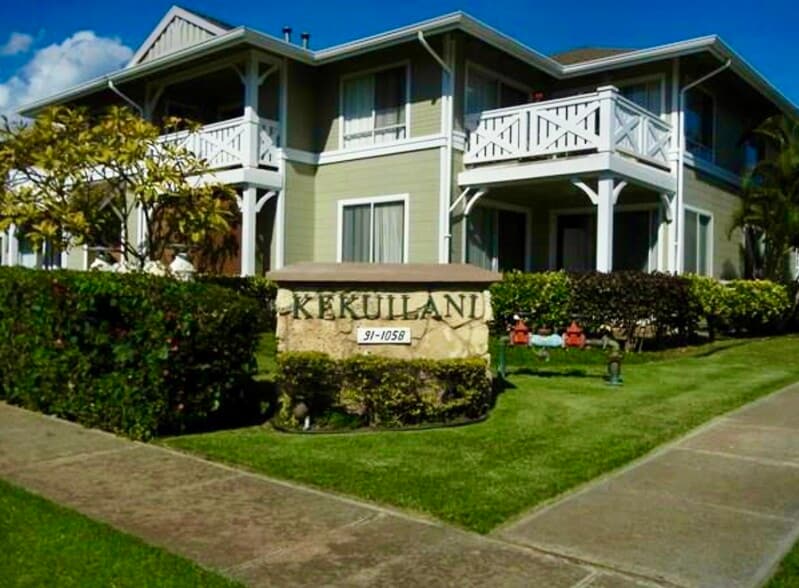 Entrance to Keukuilani Villas Community - 91-1058 Kekuilani Loop