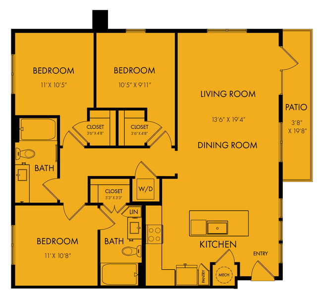 Floorplan - Bridge at Windsor Park