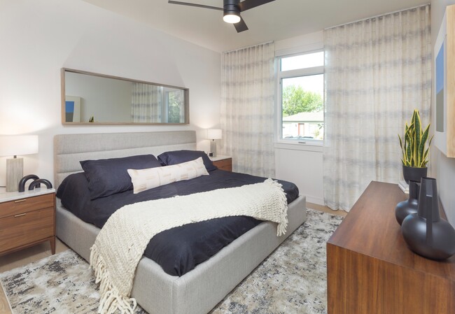 Studio, 1-, 2-, and 3-bedroom homes with loft layouts available - Modera Cherry Creek