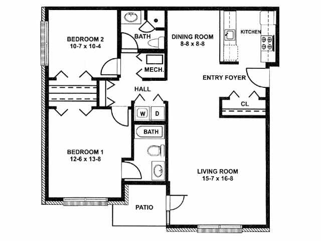 The Cypress - Meadows Apartments