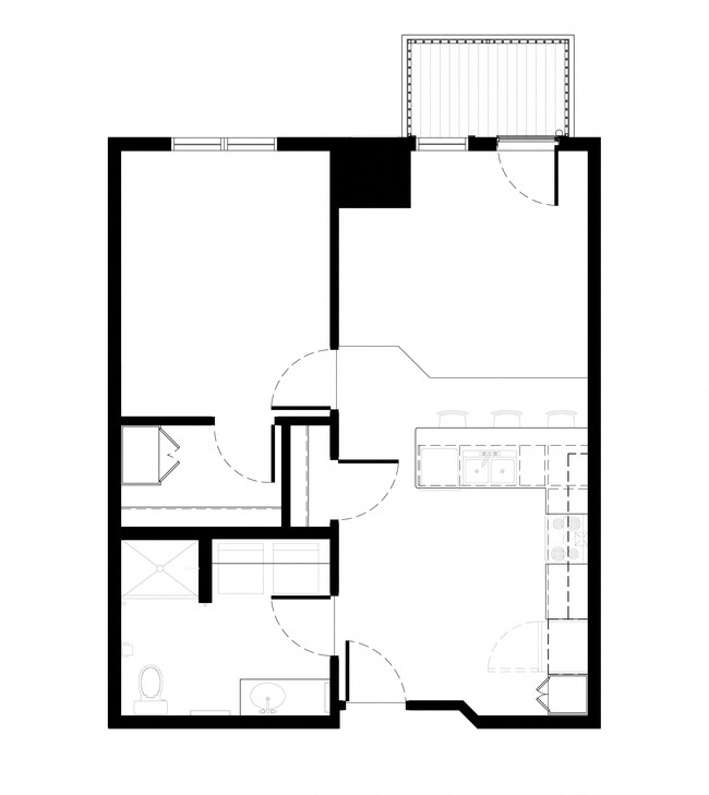 Floorplan - Coral North Apartments