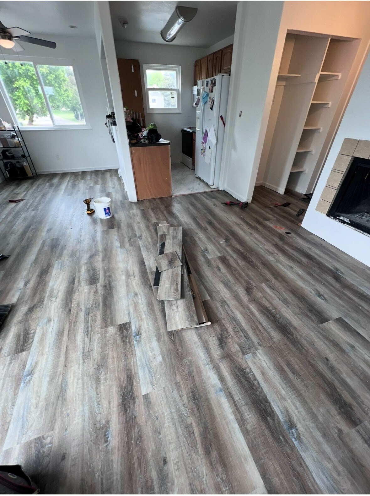 New flooring - 4571 S Hannibal St