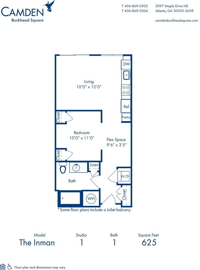 Floorplan - Camden Buckhead Square