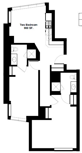 2BR/2BA - Baumhart Hall