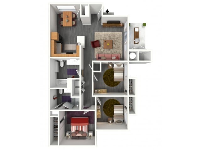 apartments for rent - Canyon Springs