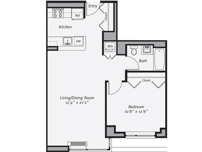 Floorplan - Avalon Riverview South Tower