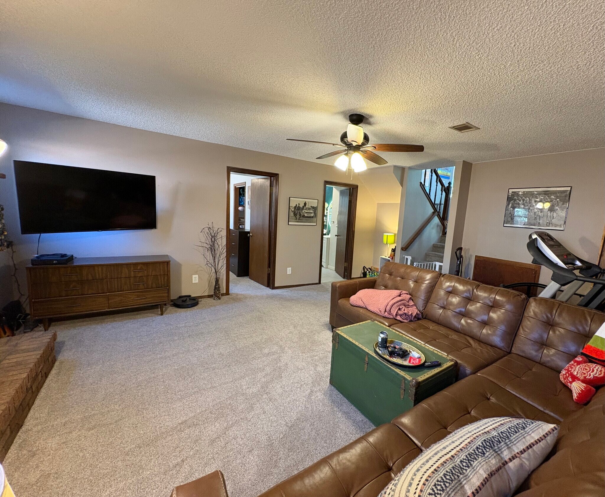 Downstairs family room - 1330 Coulter St