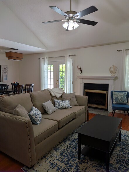 Living Room - 7300 Park Rd
