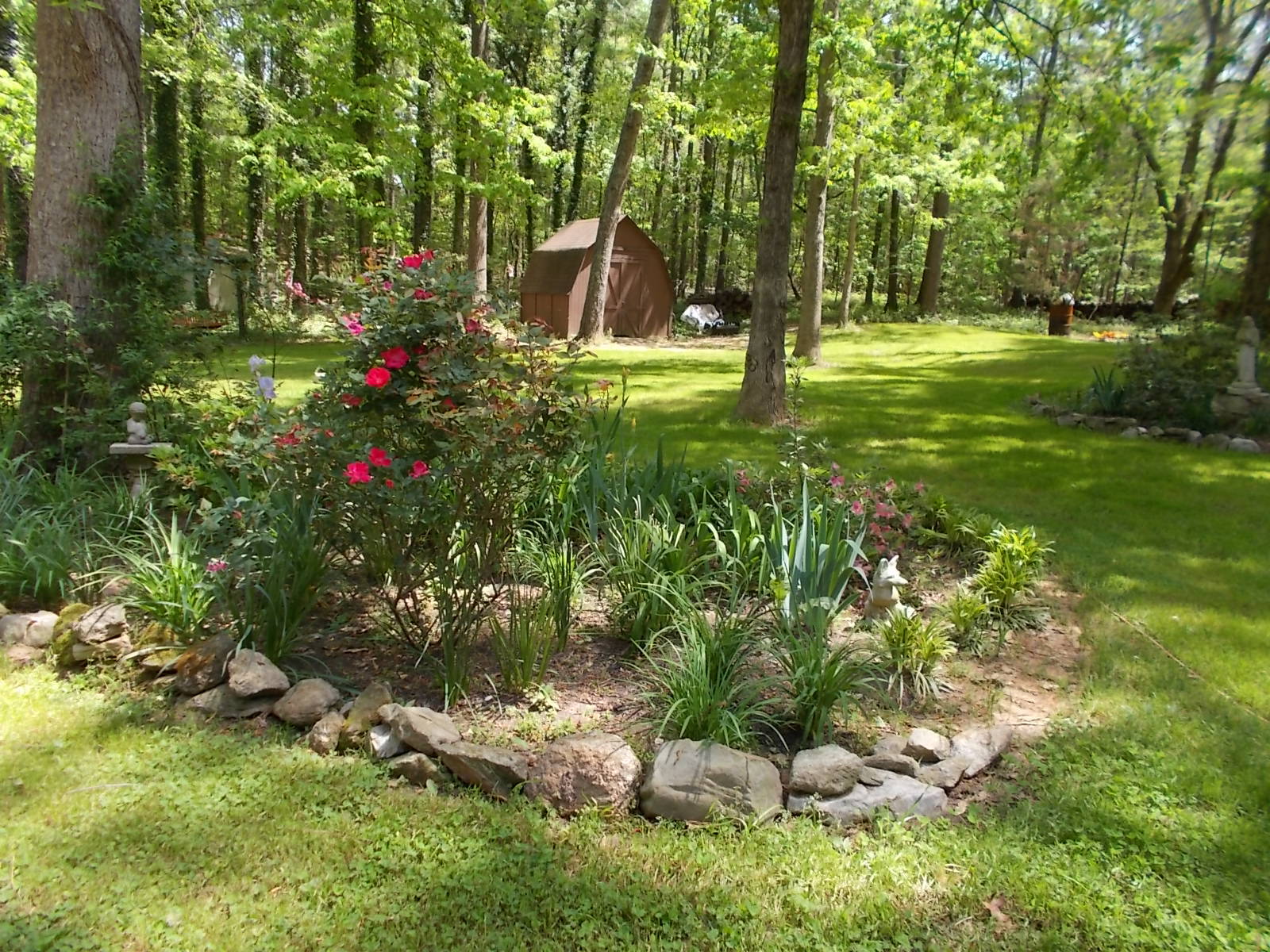 Woods and Flowers in back yard - 2177 Kings Mountain Dr NE