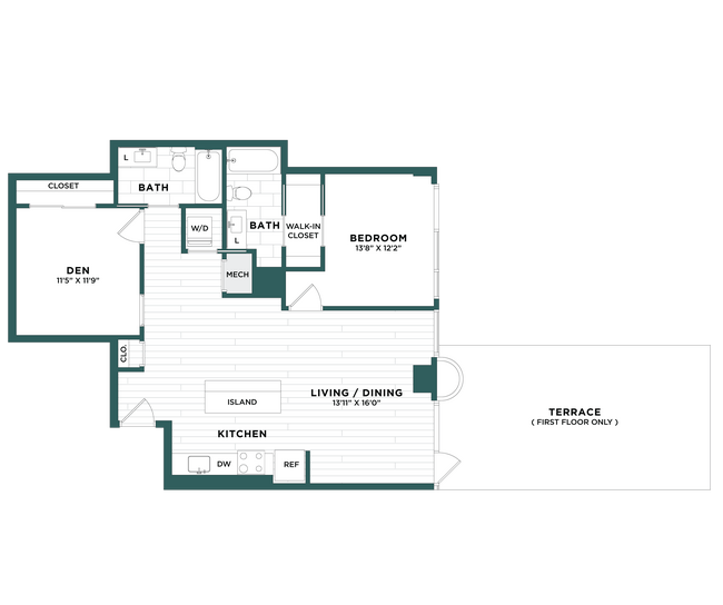 Floorplan - Park + Ford