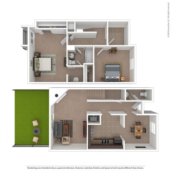 Floorplan - The Habitat Apartments