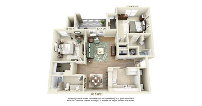 2 Bed/2 Bath - Ariana Cypress Estates