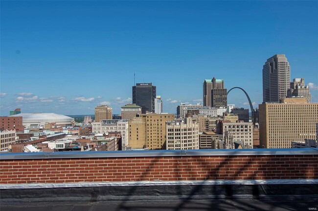 view of downtown from rooftop deck - 1501 Locust St