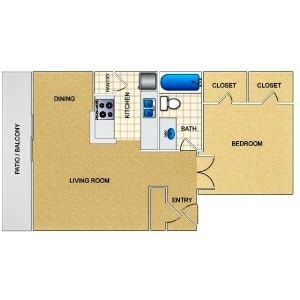 A2 - 1 Bed/1 Bath - Walnut Creek