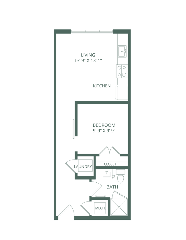 Floorplan - The Bellevue