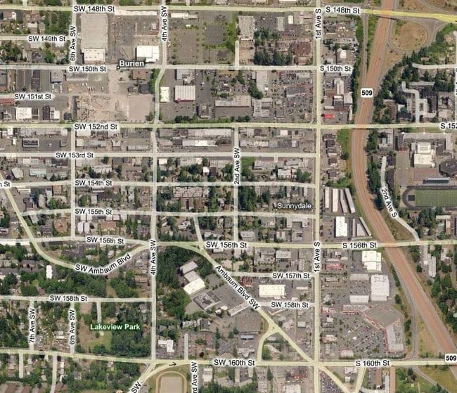 Aerial Photo - The Trianon Apartments