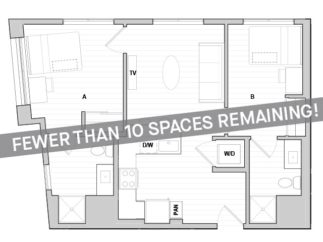 2x2 Corner - Fewer Than 10 Spaces Remaining! - Student | Uncommon Reno