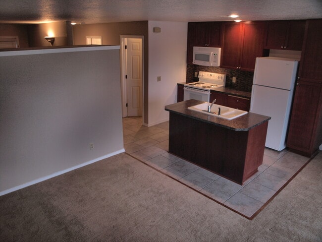 Kitchen/Living Area - Curtis Hale Apartments