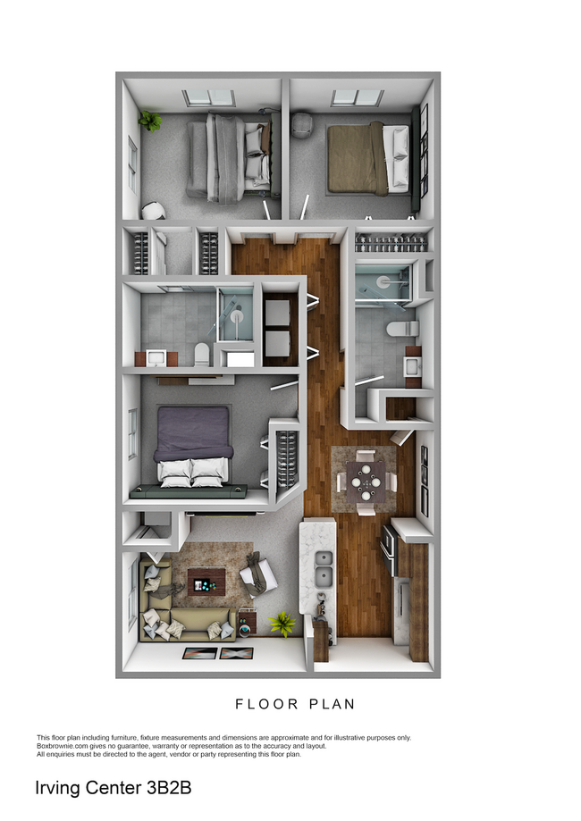 Floorplan - Forty One Flats