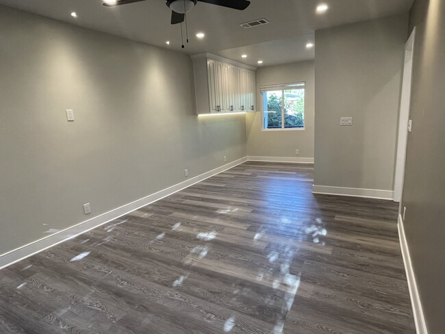 Living Room/Dinning Room (dual pane windows, recessed dimmable lighting) - 3211 W Alameda Ave