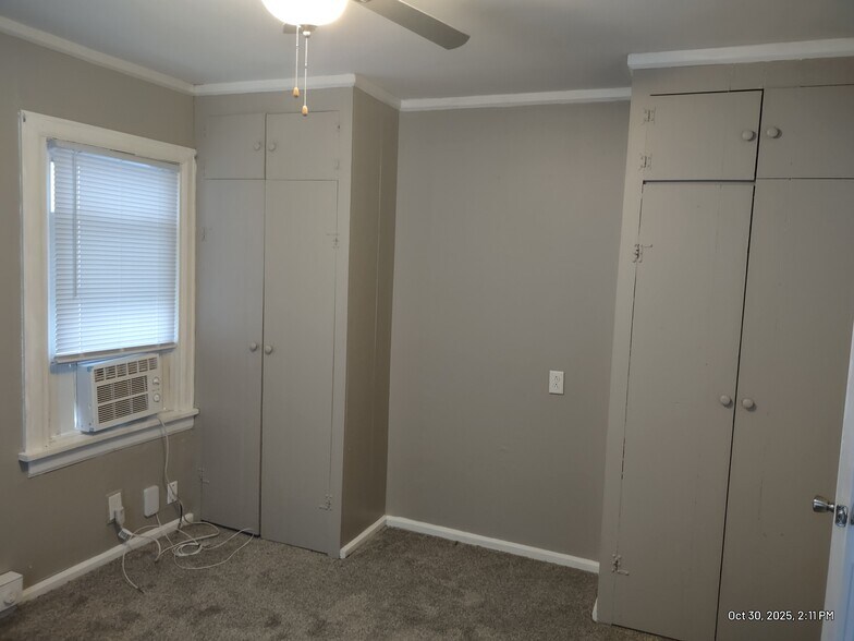 Good size bedroom, new carpet, and paint throughout the home - 218 Lawrence St